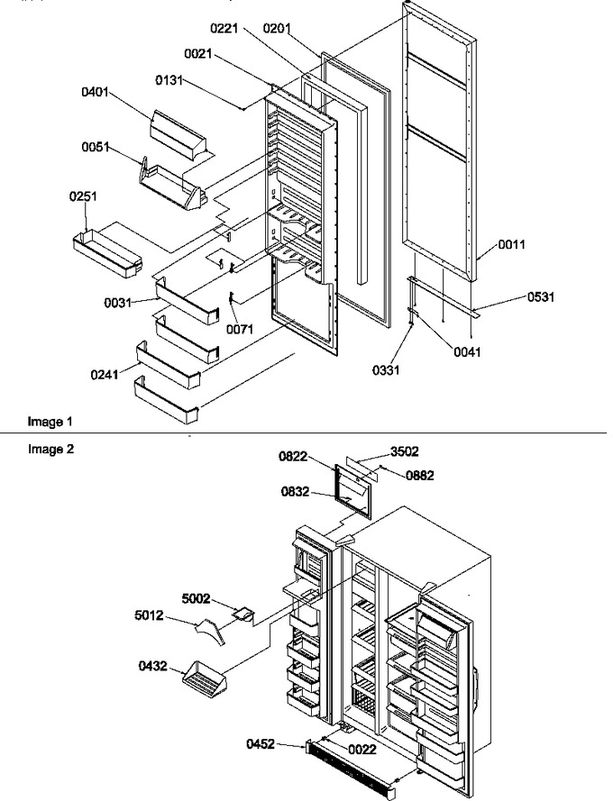 Diagram for SBDX520SW (BOM: P1185104W W)