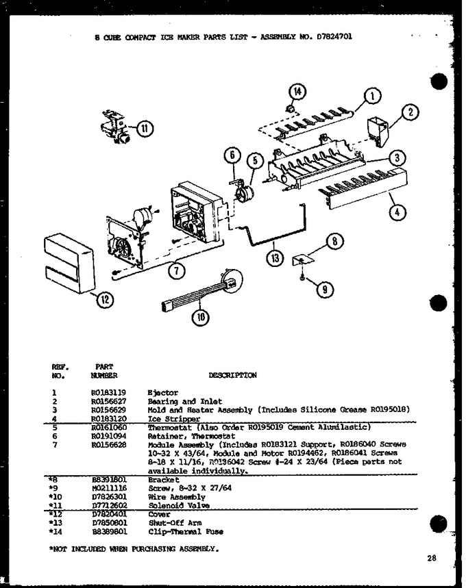 Diagram for SCTI20H (BOM: P7836030W)