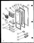 Diagram for 11 - Ref Door