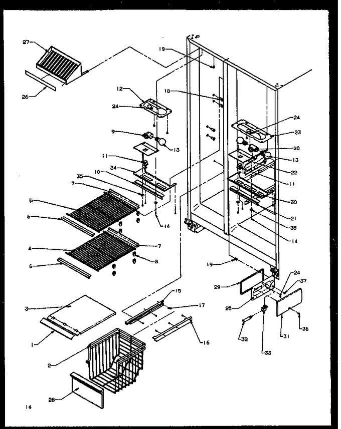 Diagram for SBI20NE (BOM: P1162902W E)