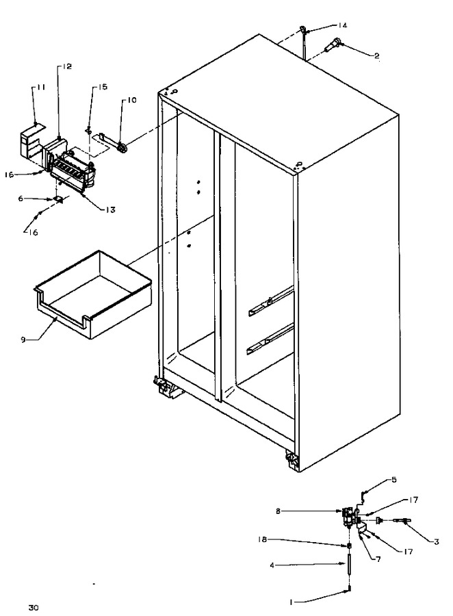 Diagram for SBI20QW (BOM: P1162905W W)