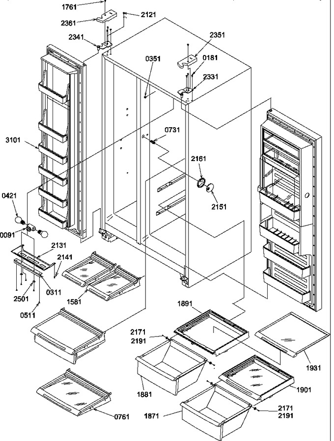 Diagram for SBI20S2E (BOM: P1190710W E)