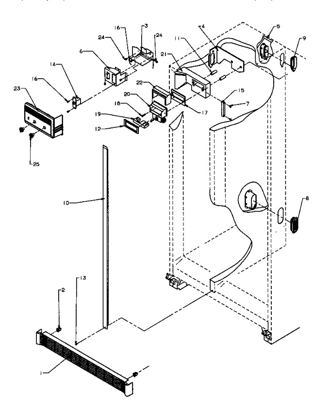 Diagram for SBI20S2W (BOM: P1190701W E)