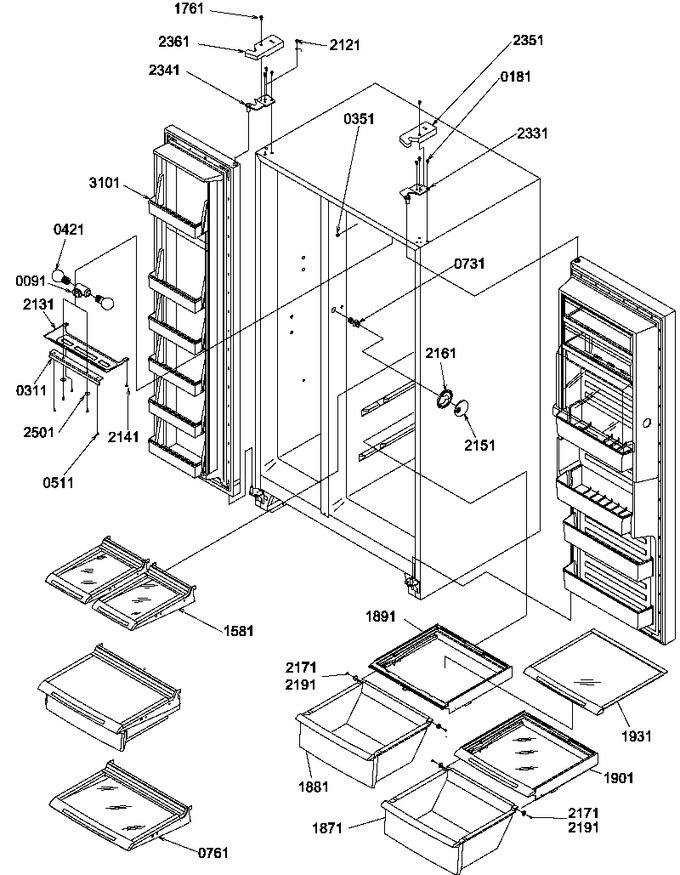 Diagram for SBI20TPE (BOM: P1190705W E)