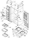 Diagram for 09 - Ref/fz Shelves, Lights, And Hinges