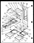 Diagram for 09 - Ref Shelving And Drawers