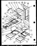 Diagram for 11 - Ref Shelving And Drawers