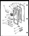 Diagram for 11 - Ref Door