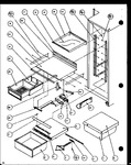 Diagram for 12 - Ref Shelving And Drawers