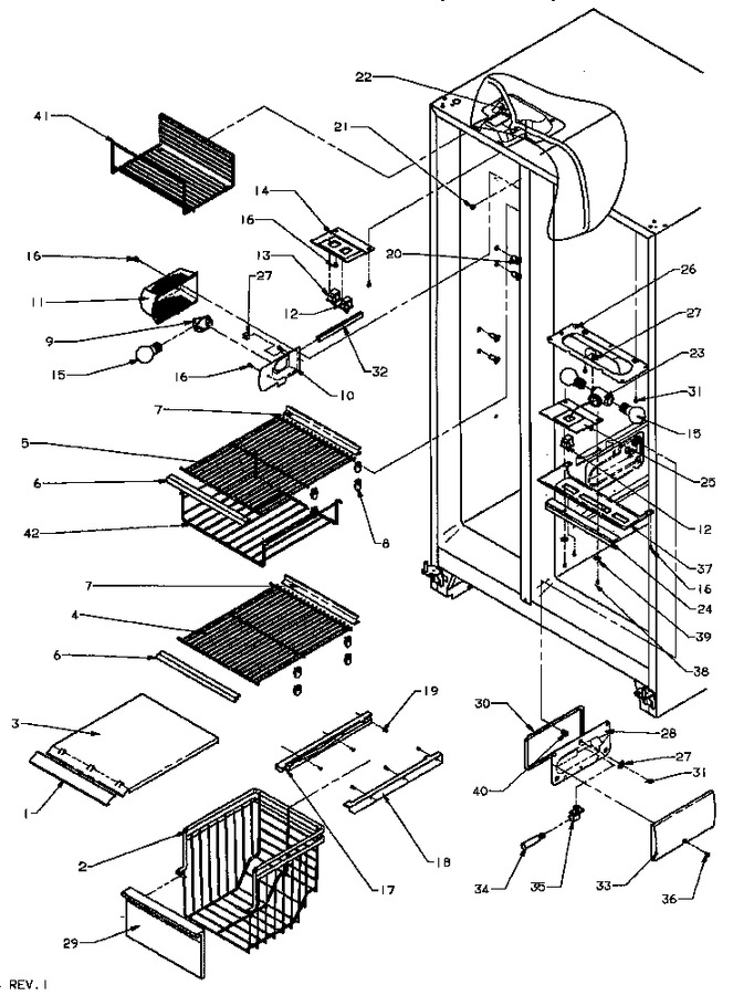 Diagram for SPD22NW (BOM: P1181306W W)