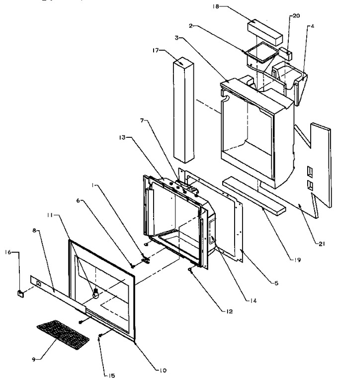 Diagram for SCD25NW (BOM: P1181307W W)