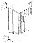 Diagram for 13 - Ref Door Hinge And Door Parts