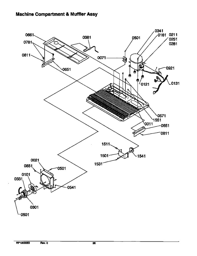 Diagram for SQD23VW (BOM: P1315302W W)