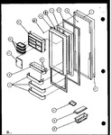 Diagram for 11 - Ref Door