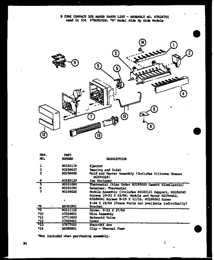 Diagram for SCD25J (BOM: P7870115W)