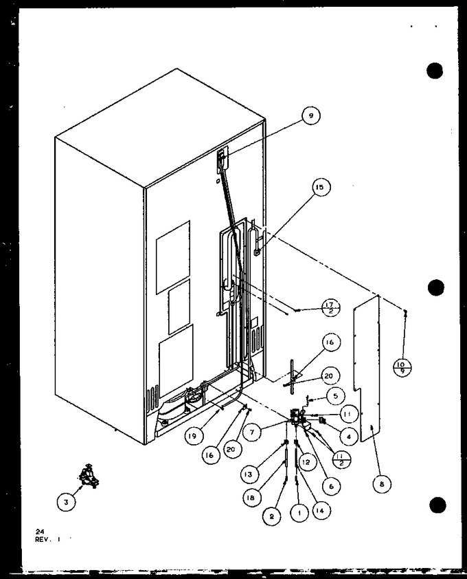 Diagram for SCD25JP (BOM: P7870117W)