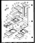 Diagram for 14 - Ref Shelving And Drawers