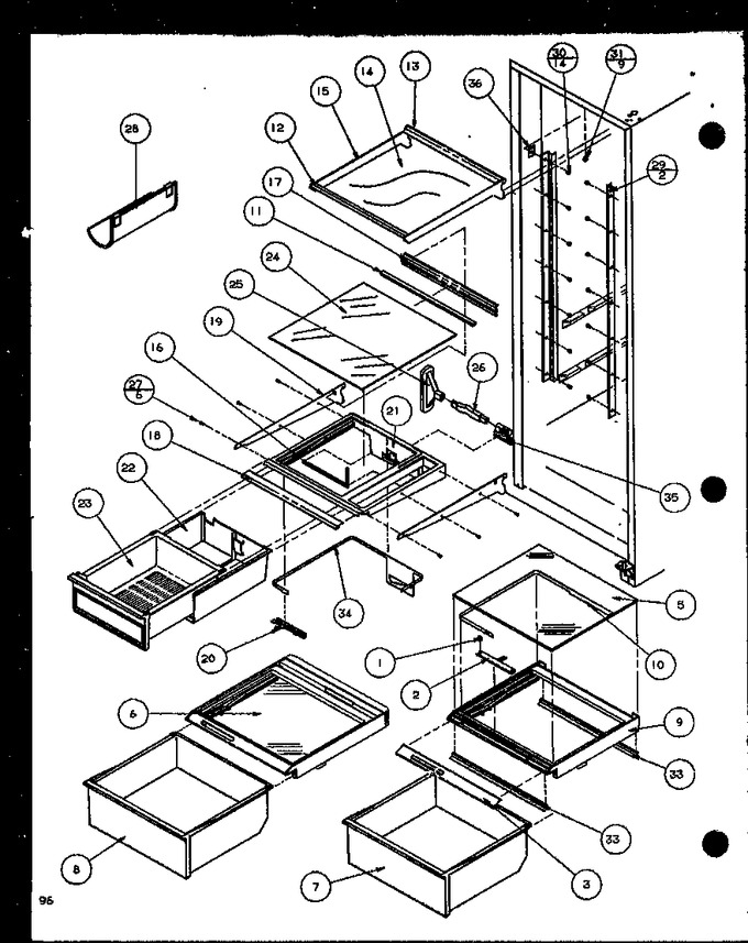 Diagram for SCD25JP (BOM: P1116305W)