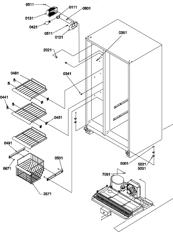 Diagram for SCD25TBW (BOM: P1190428W W)