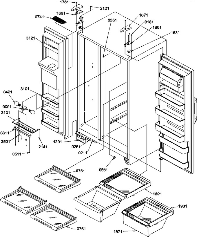 Diagram for SCD25TW (BOM: P1190426W W)