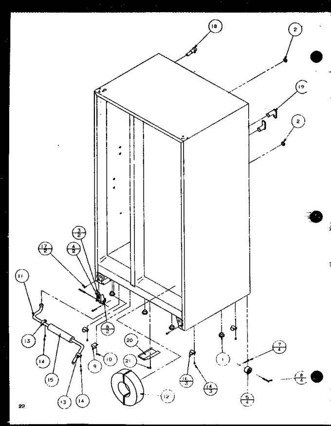 Diagram for SCDE25J (BOM: P7870104W)