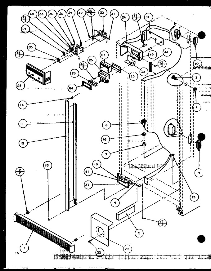 Diagram for SCDE25J (BOM: P7870104W)