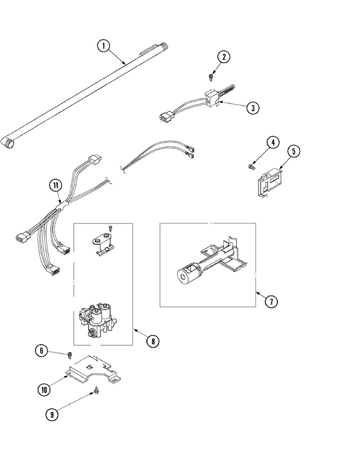 Diagram for SDG505DAXW