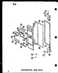 Diagram for 13 - Ref Door Parts