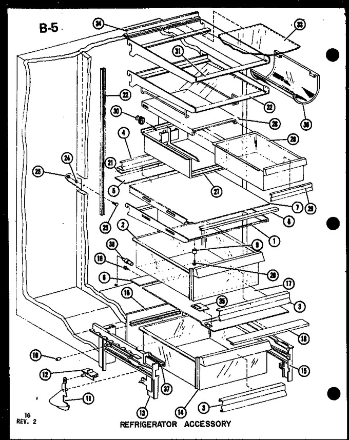 Diagram for SDI25F-1-C (BOM: P7540008W C)