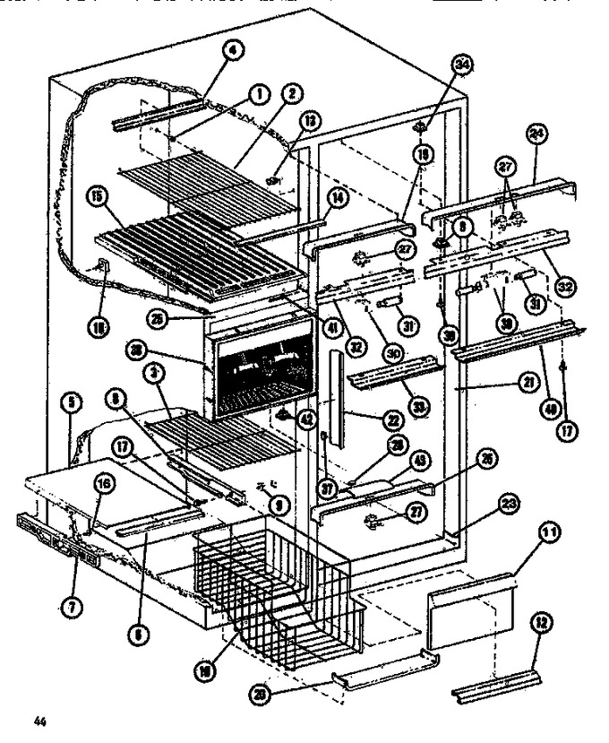 Diagram for SDI525F1 (BOM: P7642501W)