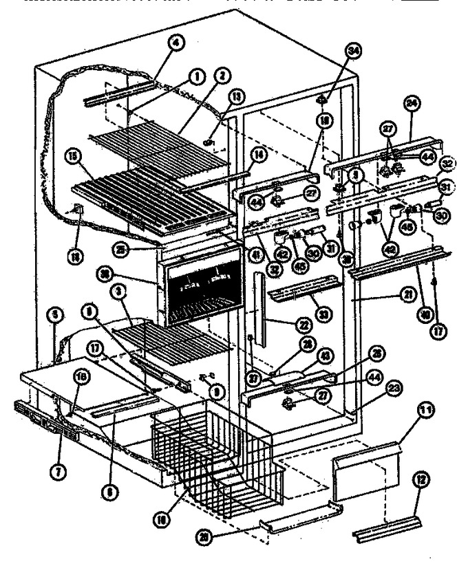 Diagram for SDI525F1 (BOM: P7642505W)