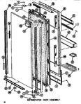 Diagram for 11 - Ref Door Assy