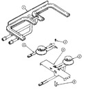 Diagram for 06 - Burner/manifold Assembly