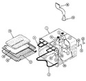 Diagram for 11 - Oven Liner (wht)