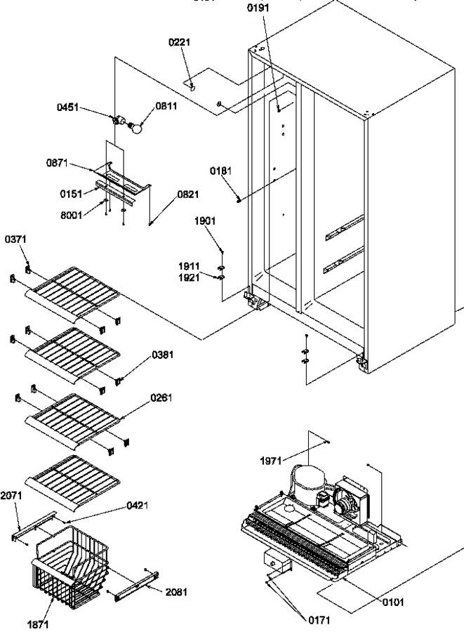 Diagram for SG19SW (BOM: P1193702W W)