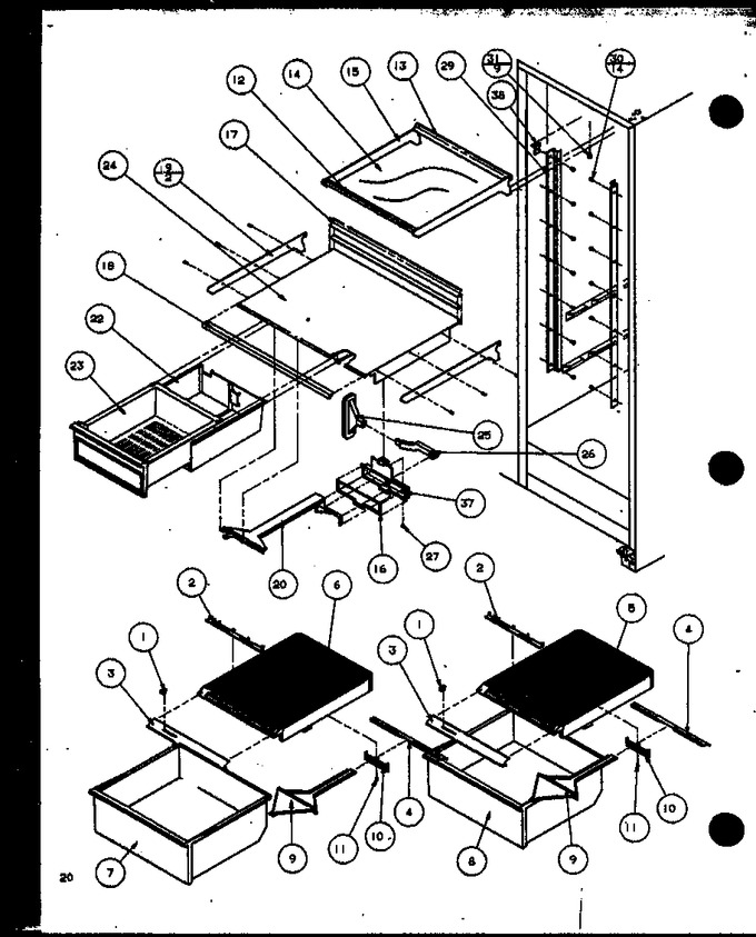 Diagram for SG22MBW (BOM: P1153501W W)