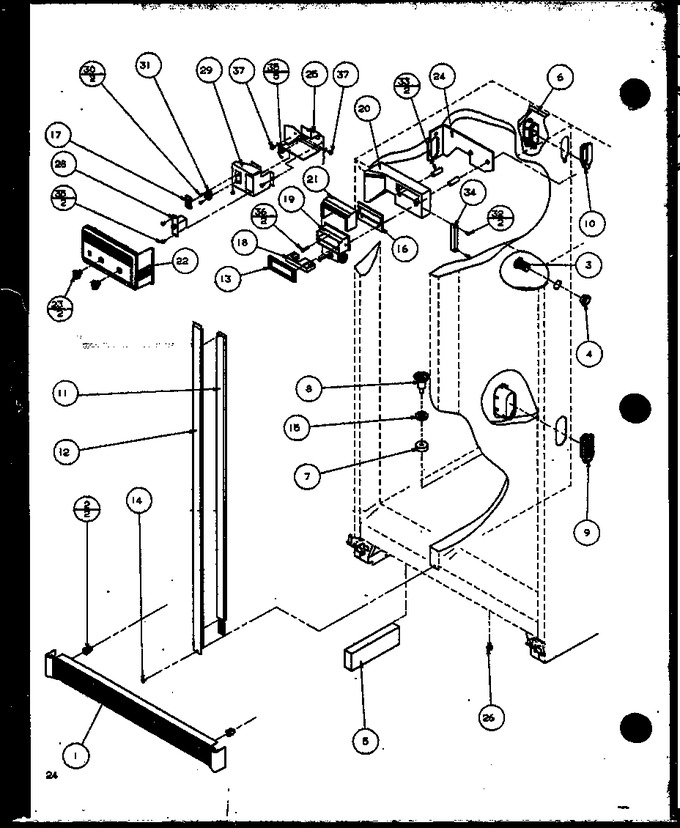 Diagram for SG22MBW (BOM: P1153502W W)