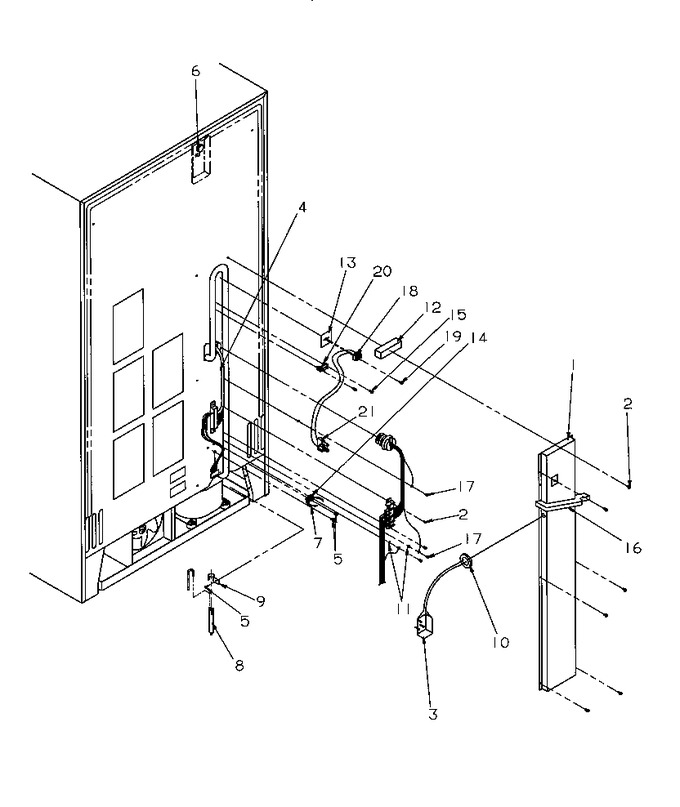 Diagram for SG521SBW (BOM: P1197001W W)