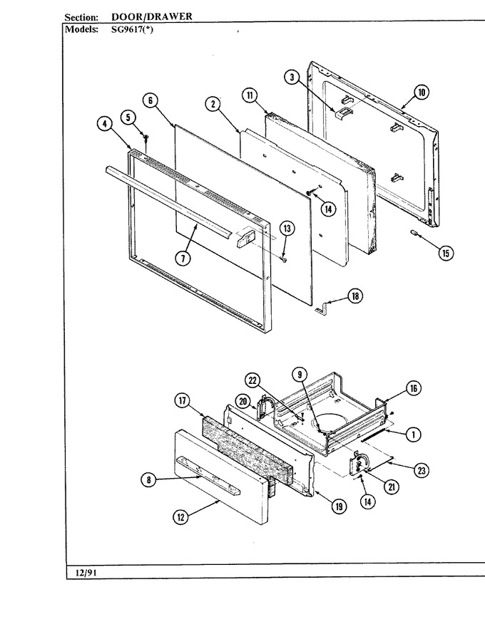 Diagram for SG9617A429R