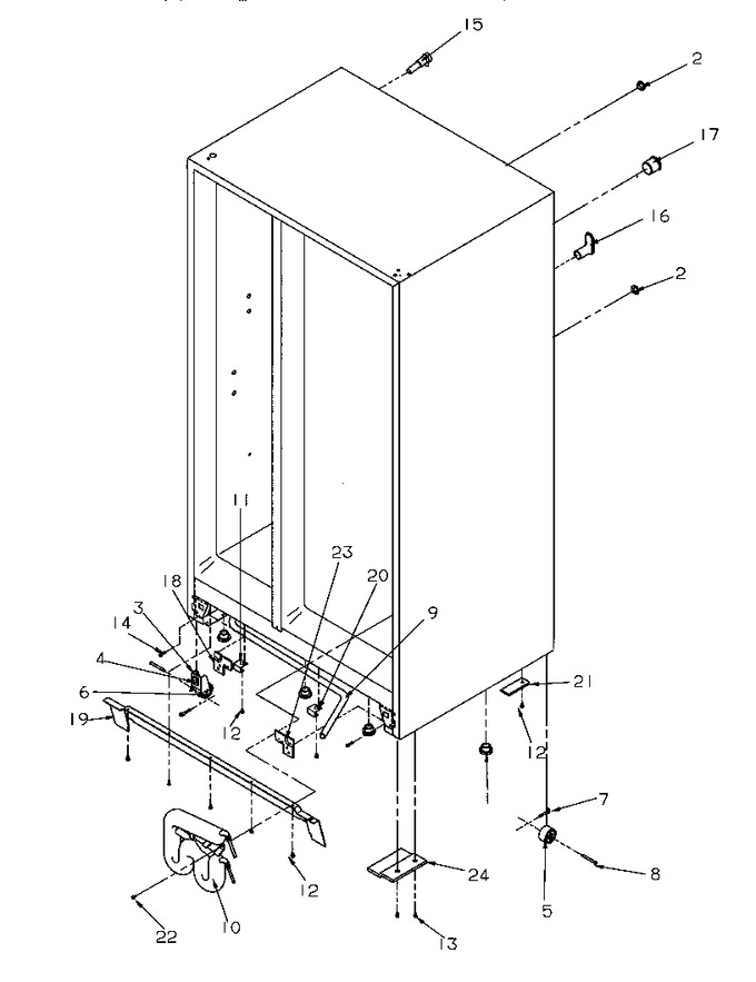 Diagram for SGD521SBW (BOM: P1197101W W)