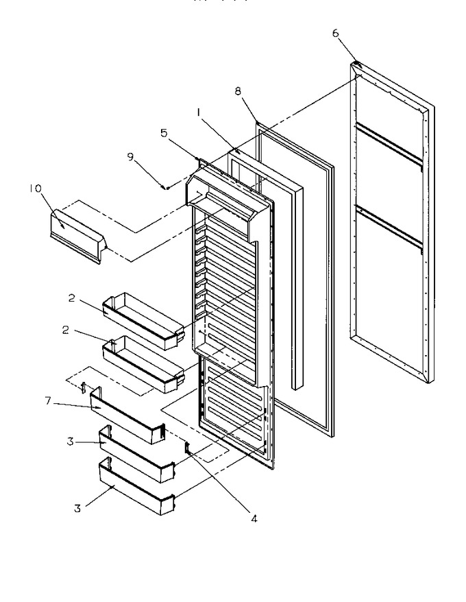 Diagram for SGD521SBW (BOM: P1197101W W)