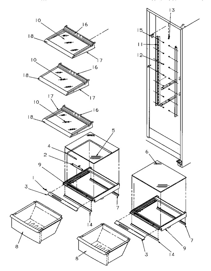 Diagram for SGD521SBW (BOM: P1197101W W)