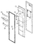 Diagram for 02 - Freezer Inner Door