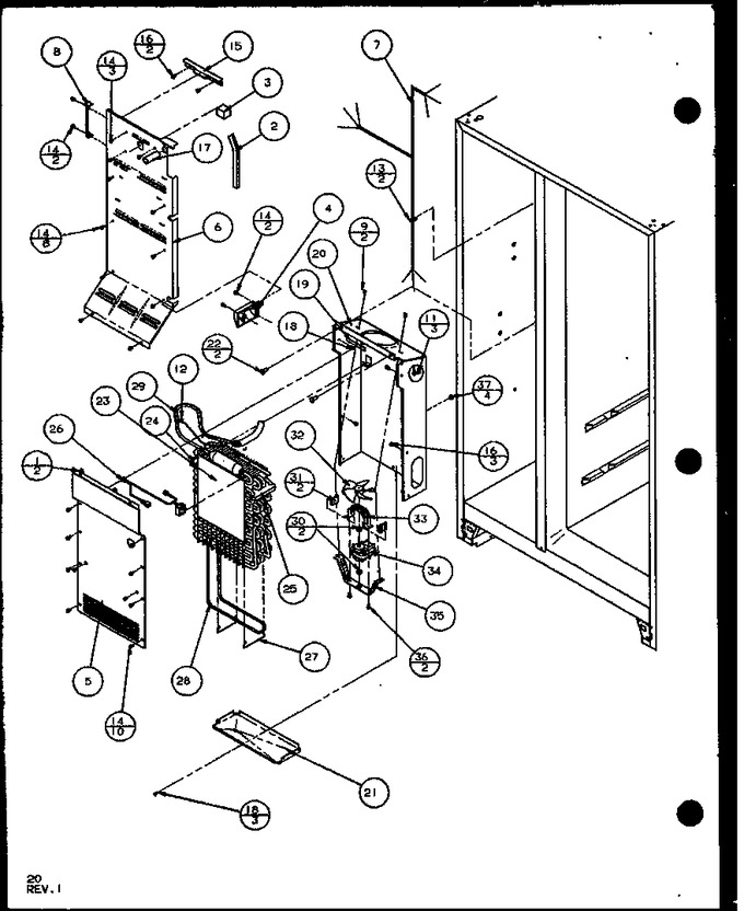 Diagram for SLD25JP (BOM: P1104011W)