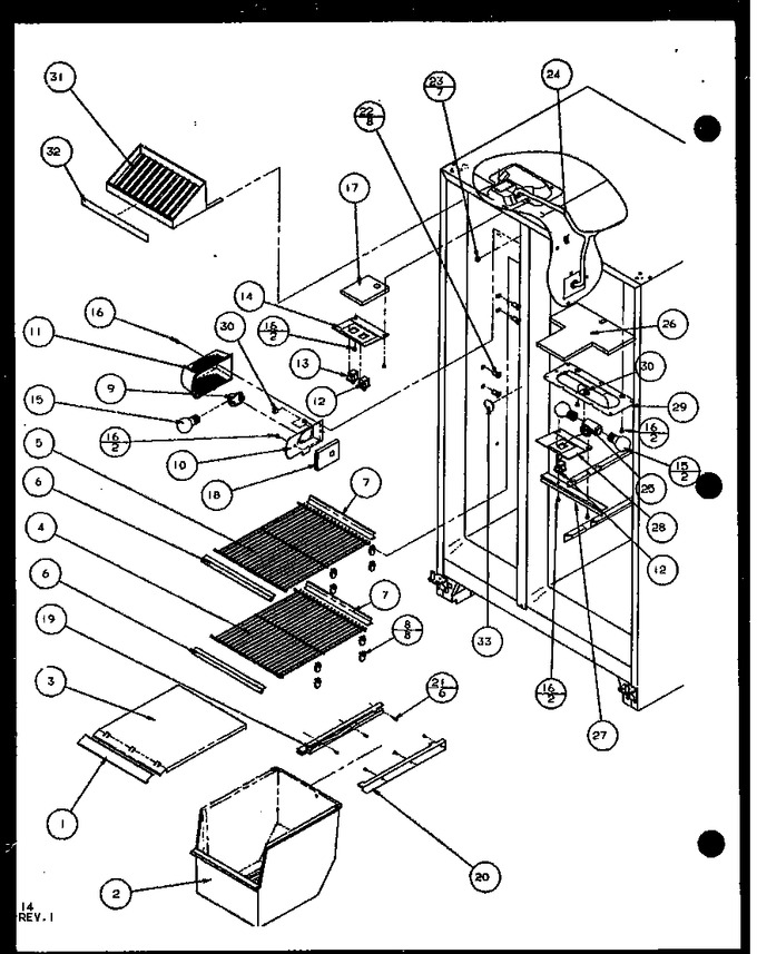 Diagram for SLD25JB (BOM: P1104009W)