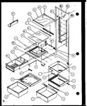 Diagram for 11 - Ref Shelving And Drawers