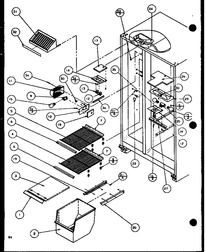 Diagram for SLD22JB (BOM: P1116106W)