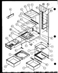 Diagram for 14 - Ref Shelving And Drawers