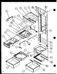 Diagram for 15 - Ref Shelving And Drawers