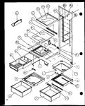 Diagram for 12 - Ref Shelving And Drawers